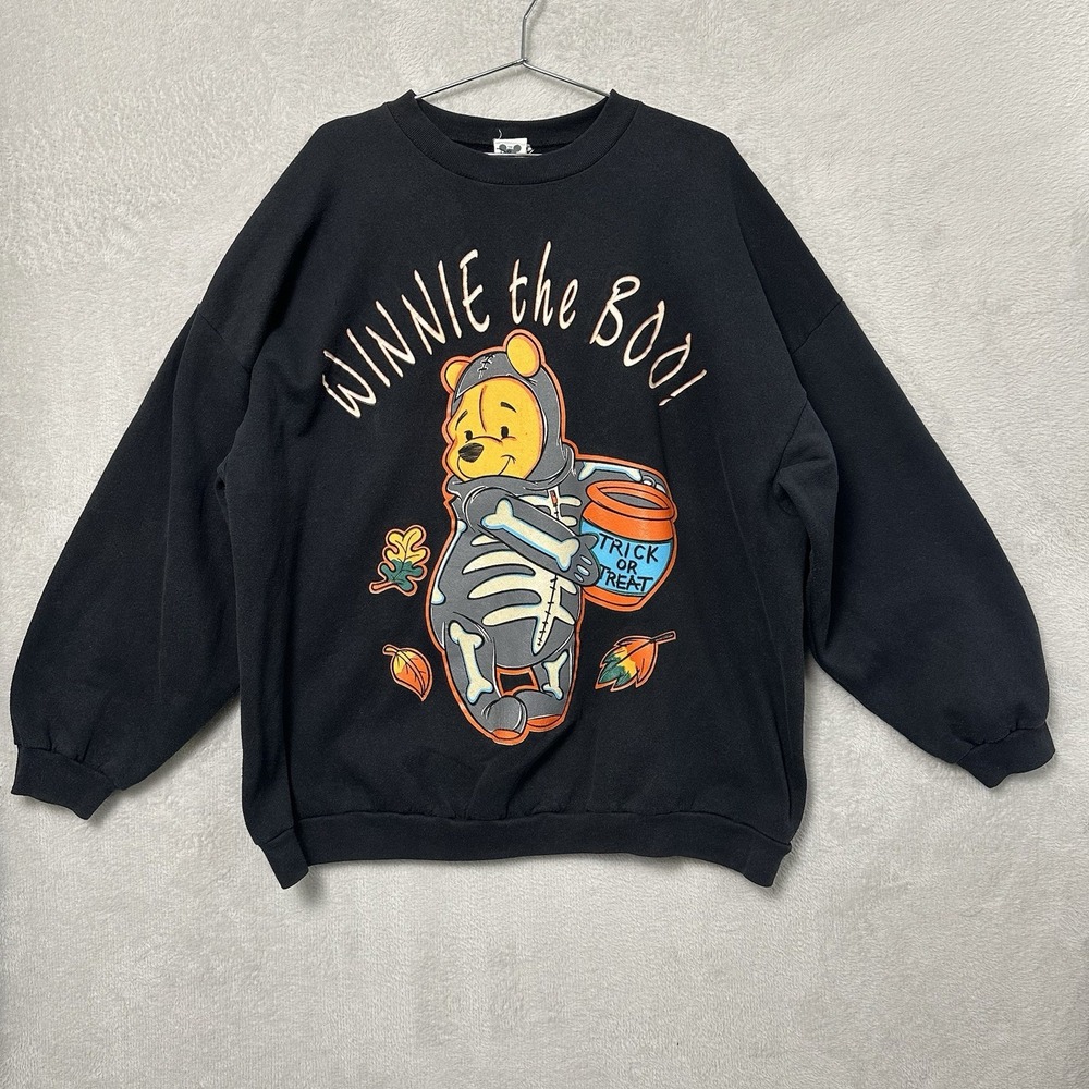 Disney Catalog Winnie The Boo Pooh Crewneck Sweatshirt USA Size 3X READ!